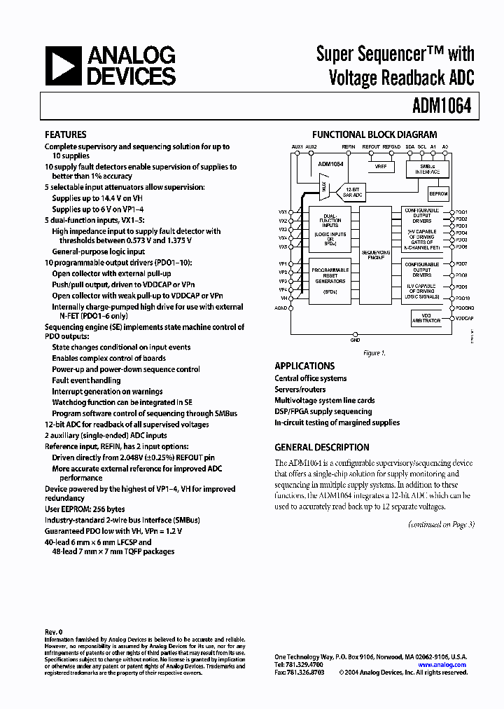 ADM1064ACP_675270.PDF Datasheet
