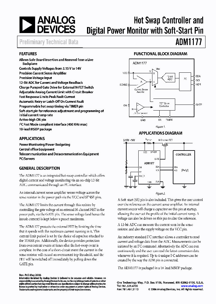 ADM1177_692520.PDF Datasheet