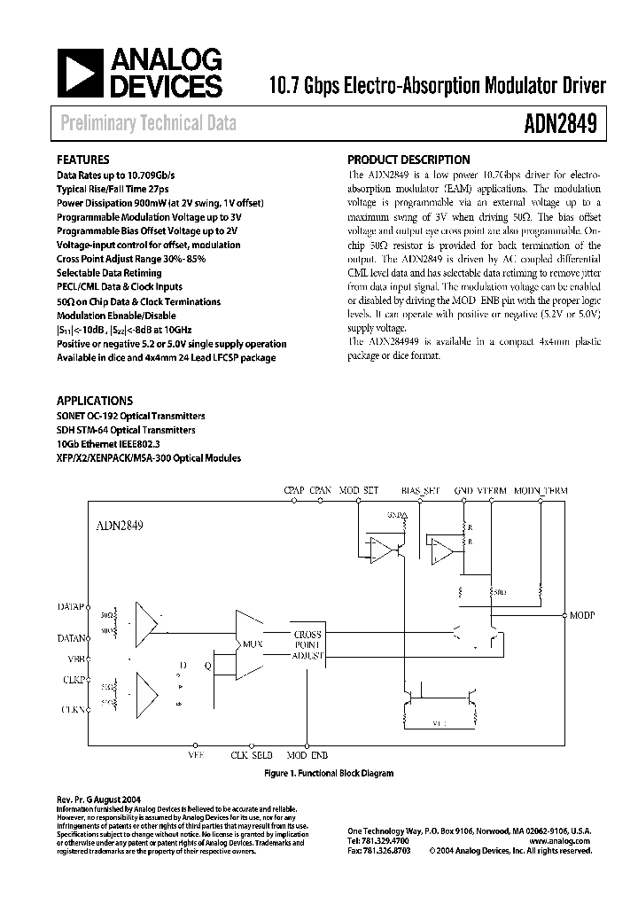 ADN2849ACP_591578.PDF Datasheet