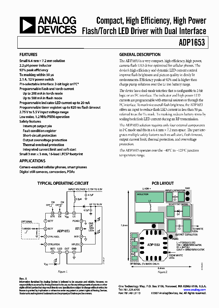 ADP1653_731627.PDF Datasheet