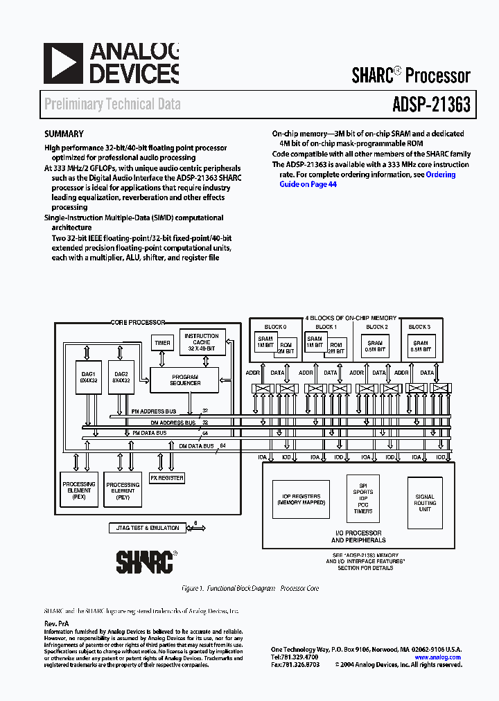 ADSP-21363_674462.PDF Datasheet