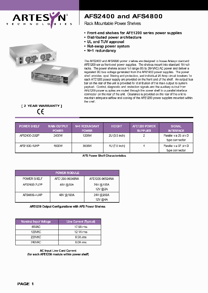 AFS2400_670078.PDF Datasheet