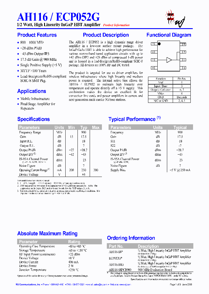 AH116-S8_677051.PDF Datasheet