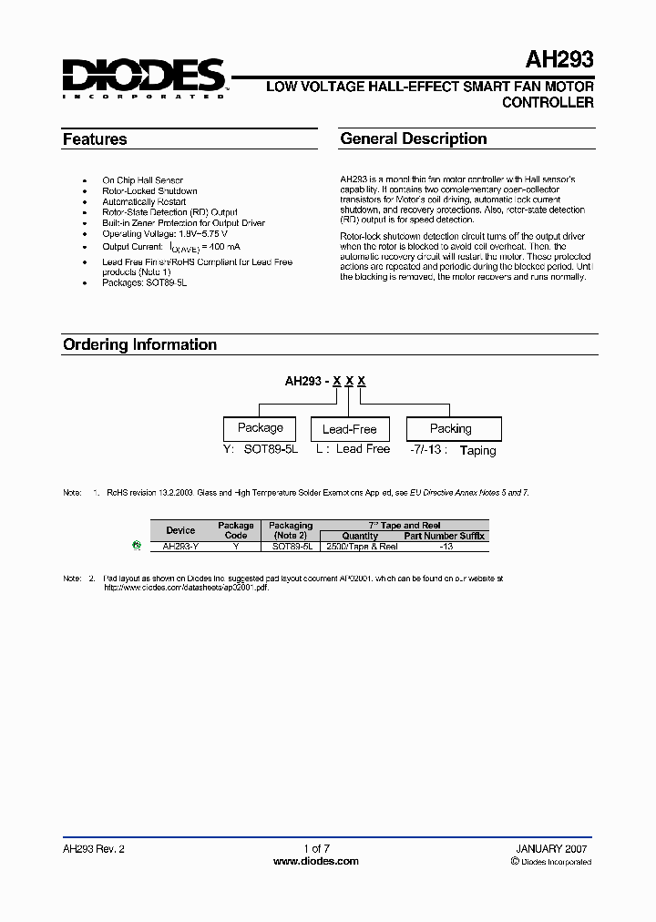 AH293-YL-13_736260.PDF Datasheet