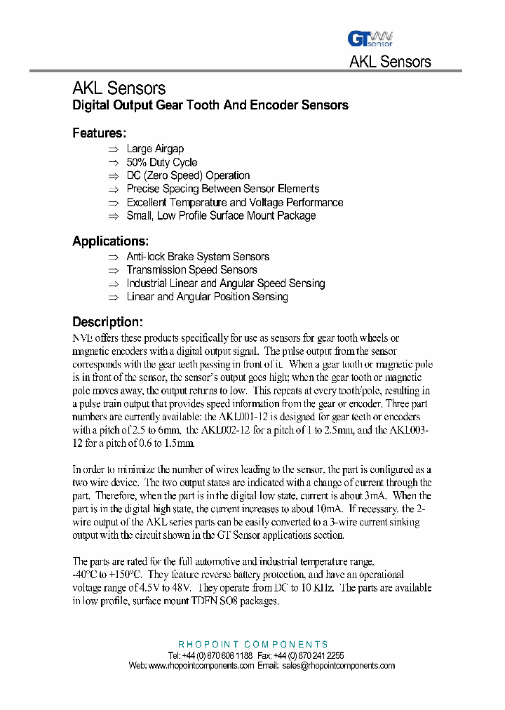 AKL001-12_677405.PDF Datasheet