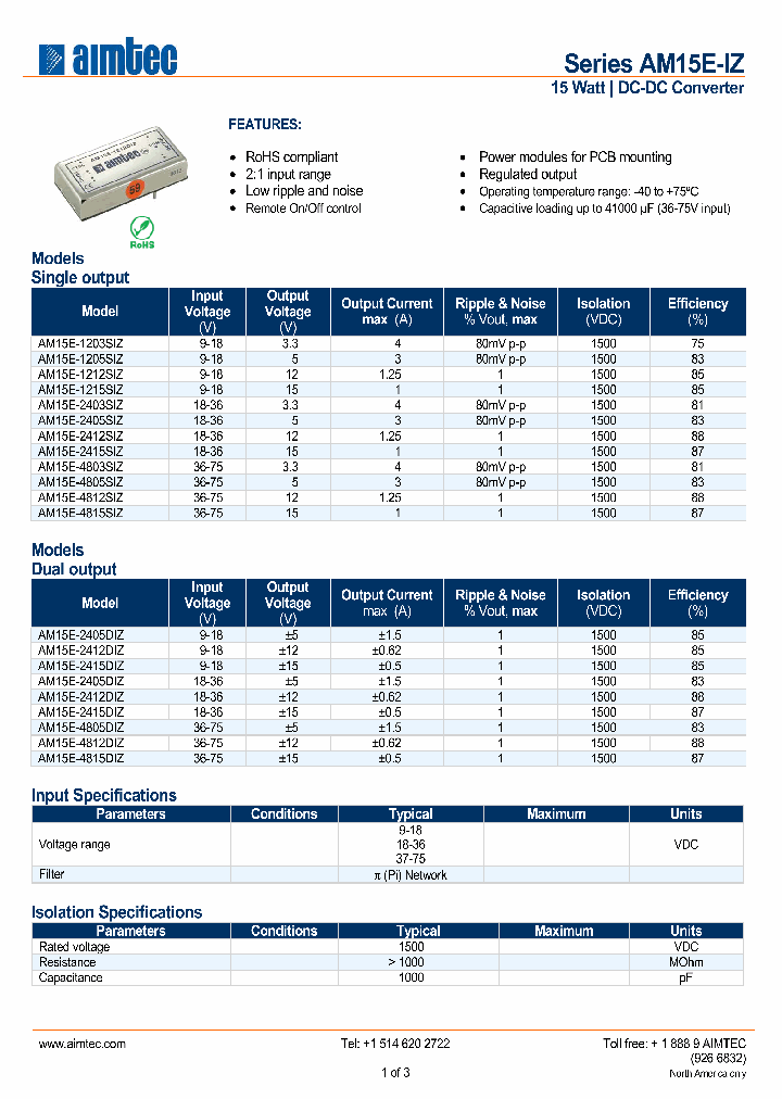 AM15E-1205SIZ_694271.PDF Datasheet