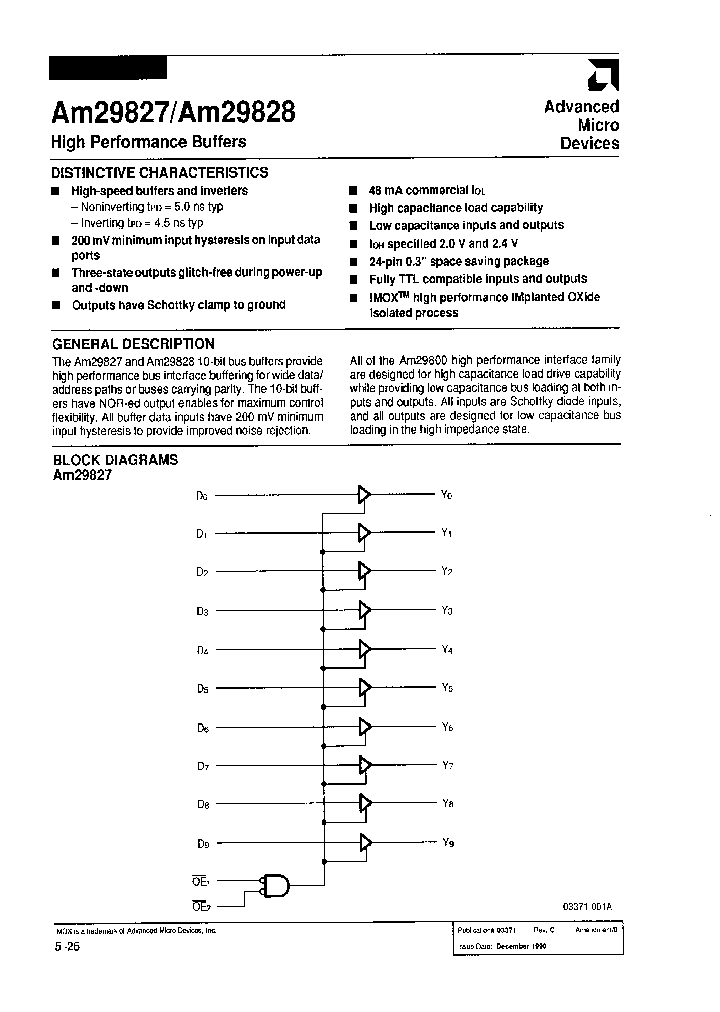 AM29827_611191.PDF Datasheet