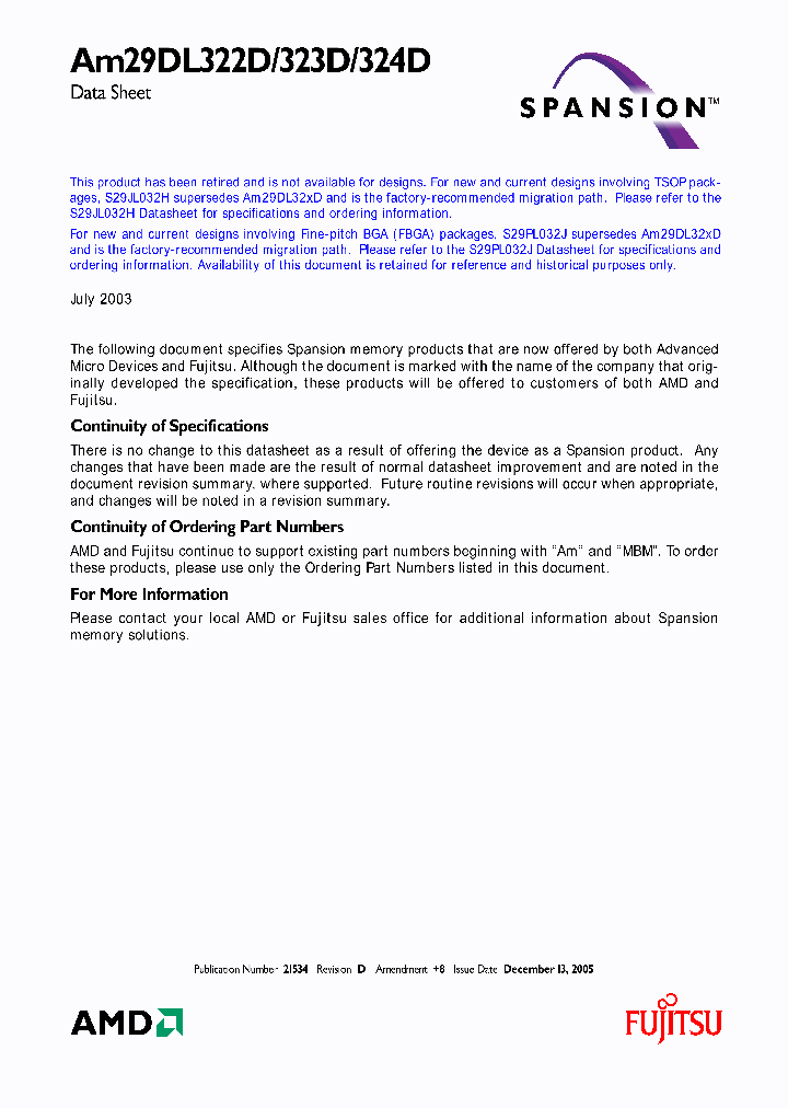AM29DL324DB120EIN_728608.PDF Datasheet