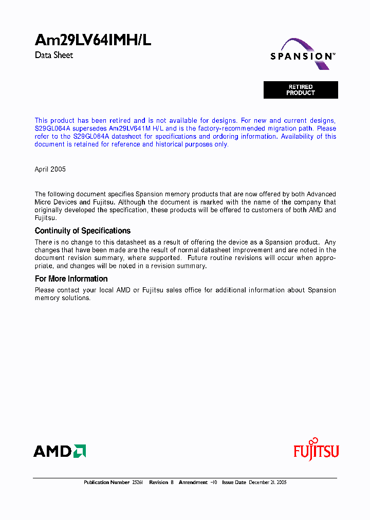 AM29LV641MH101REI_670570.PDF Datasheet
