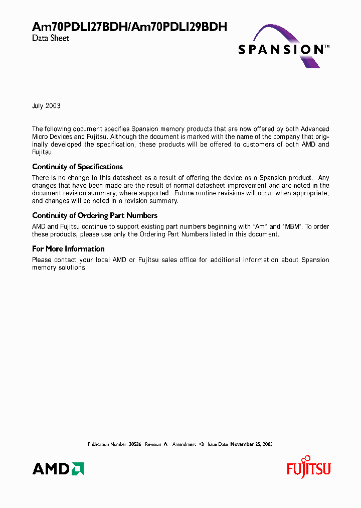 AM70PDL127BDH85I_670354.PDF Datasheet
