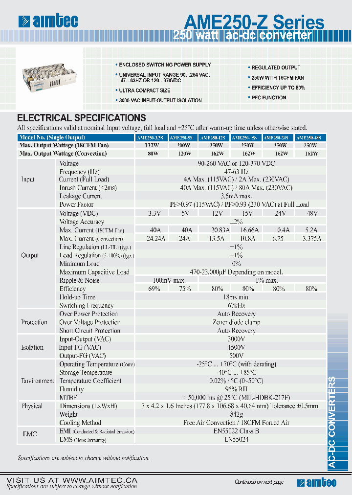 AME250-12S_692269.PDF Datasheet