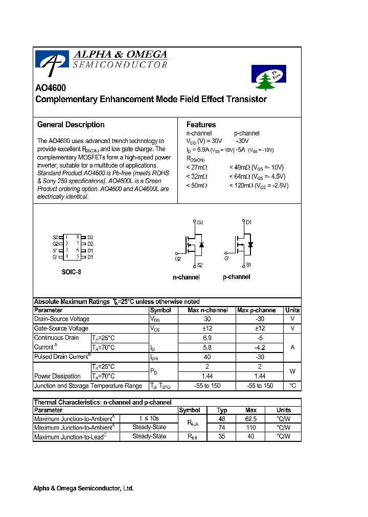 AO4600L_806262.PDF Datasheet