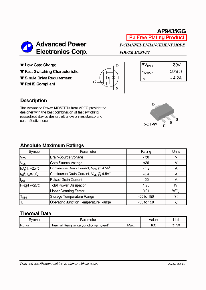 AP9435GG_642996.PDF Datasheet
