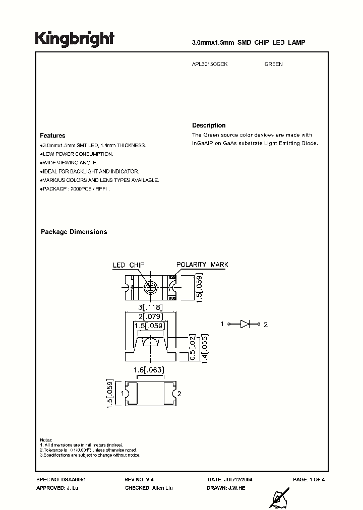 APL3015CGCK_731211.PDF Datasheet