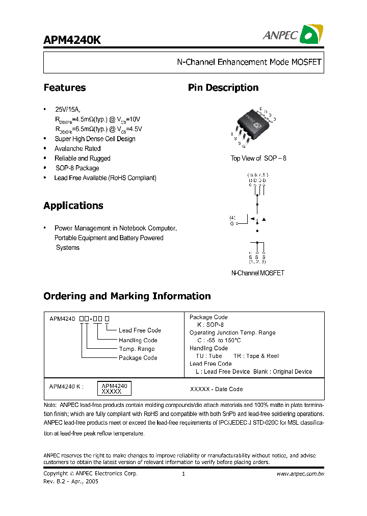 APM4240KC-TR_579528.PDF Datasheet