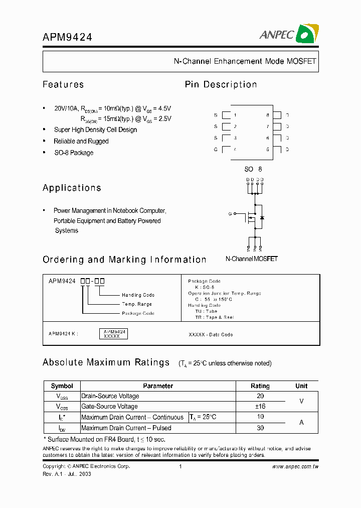 APM9424_640009.PDF Datasheet