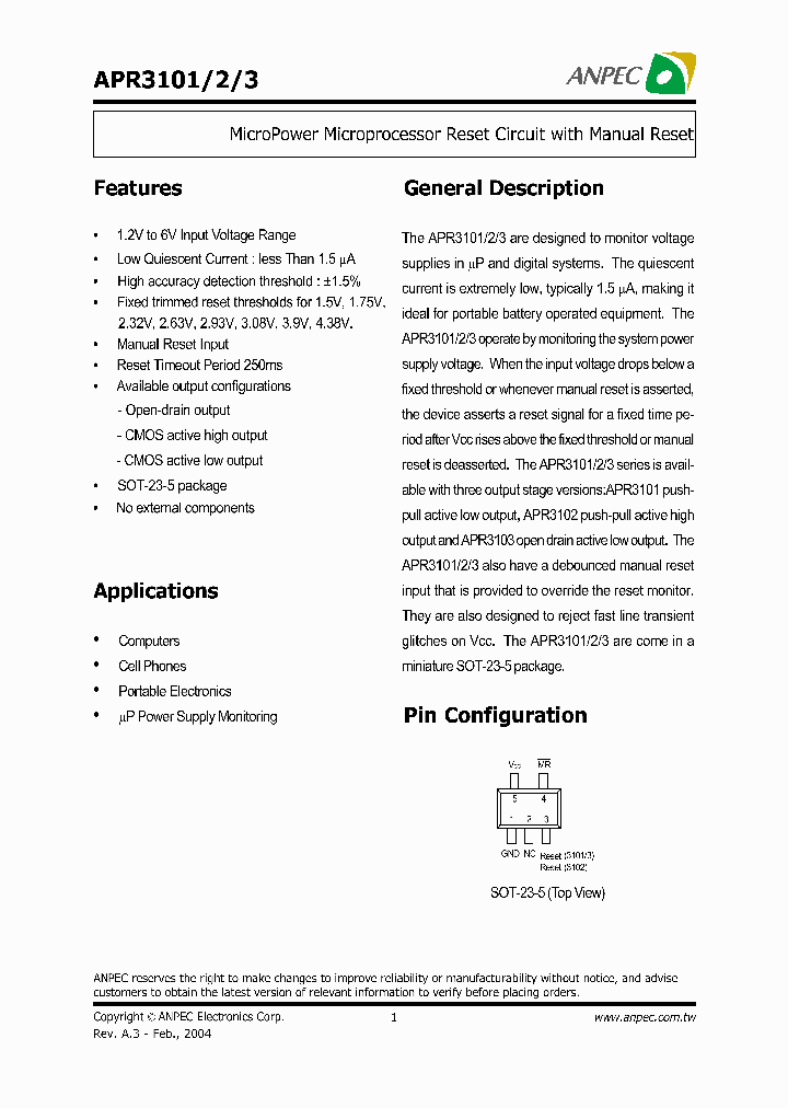 APR3101-23BI-TR_639792.PDF Datasheet