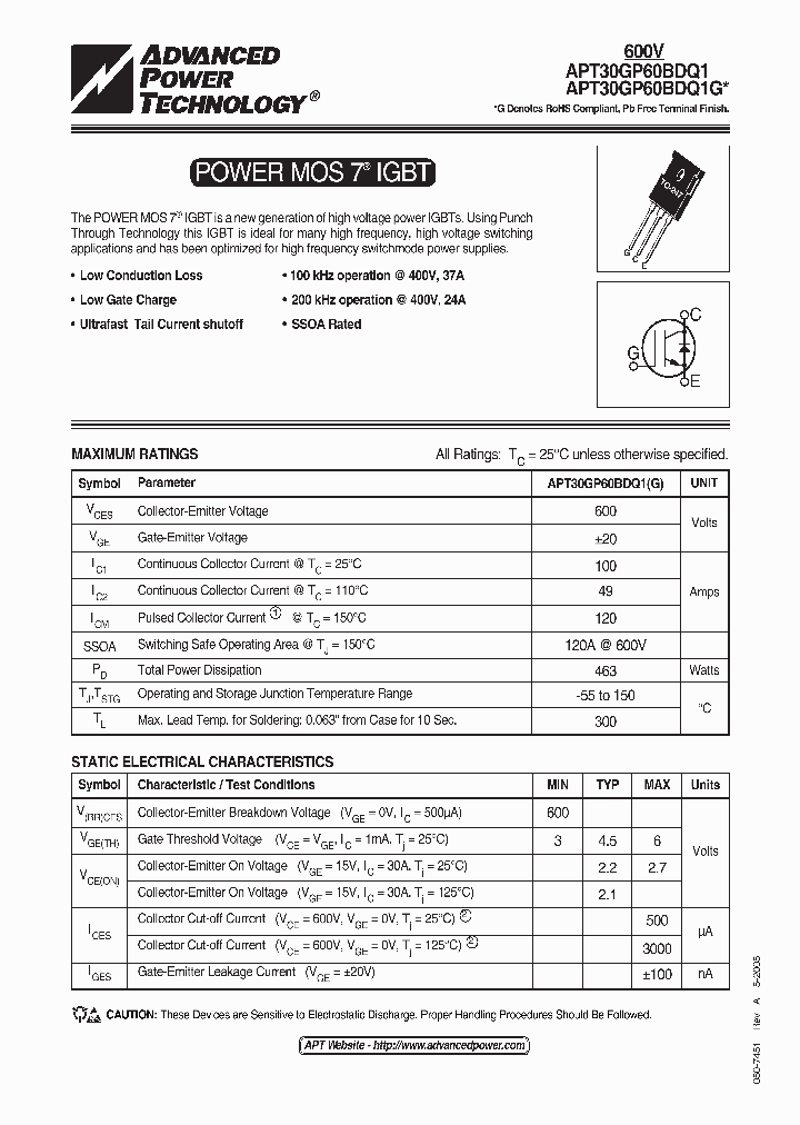 APT30GP60BDQ1_644291.PDF Datasheet