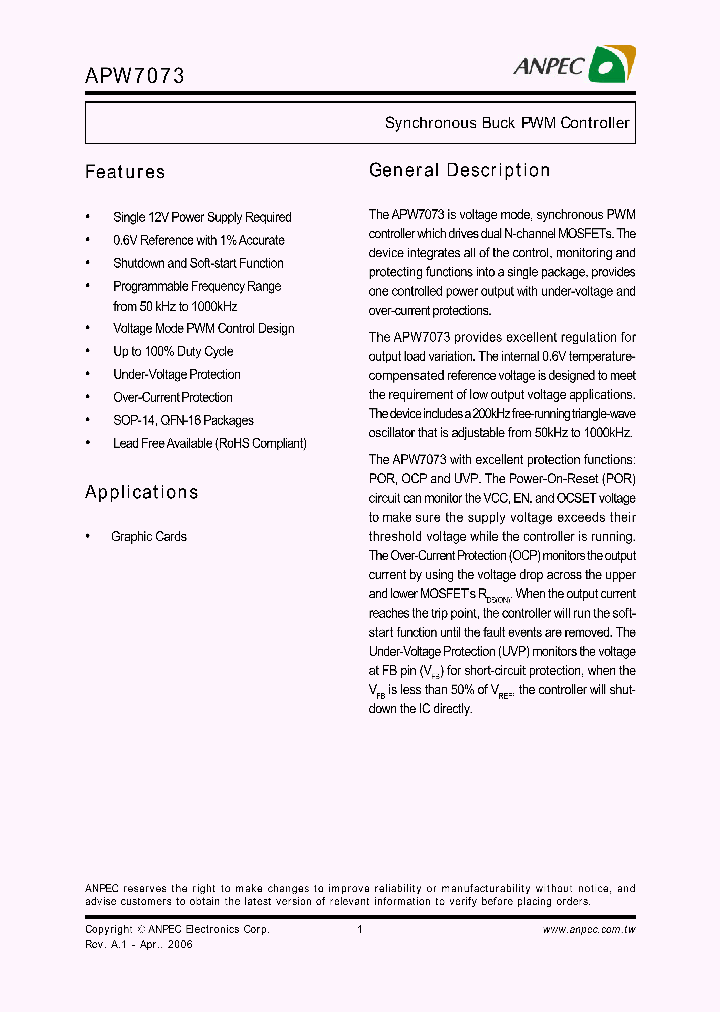 APW7073KE-TY_639513.PDF Datasheet