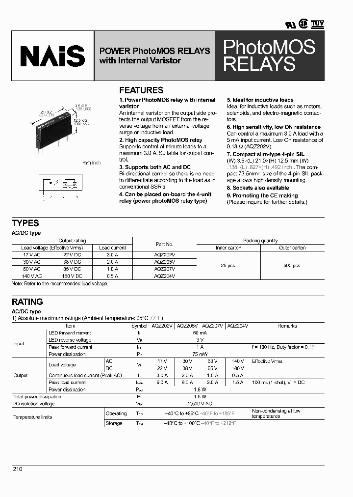 AQZ202V_651160.PDF Datasheet
