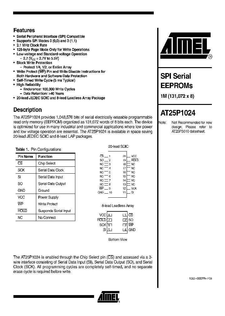 AT25P1024C1-10CU-27_612760.PDF Datasheet