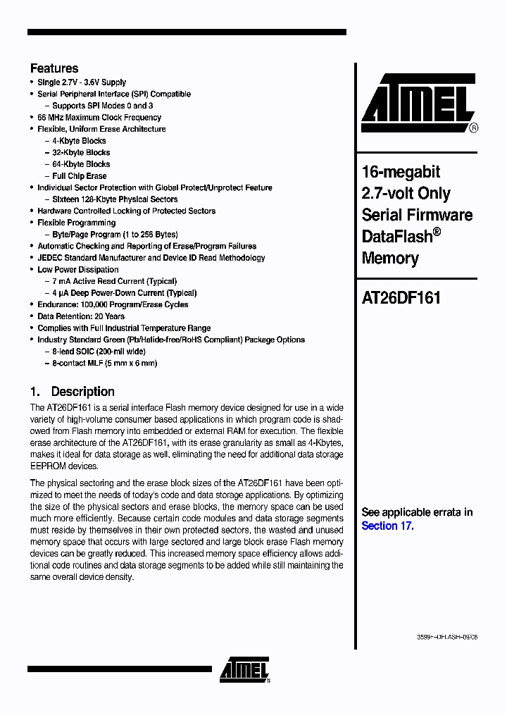 AT26DF16106_603260.PDF Datasheet