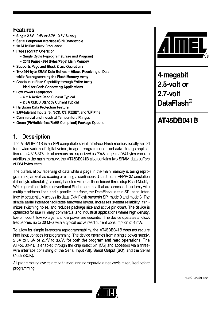AT45DB041B-CNU_758705.PDF Datasheet