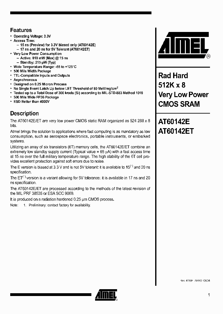 AT60142E-DC15SMV_567812.PDF Datasheet