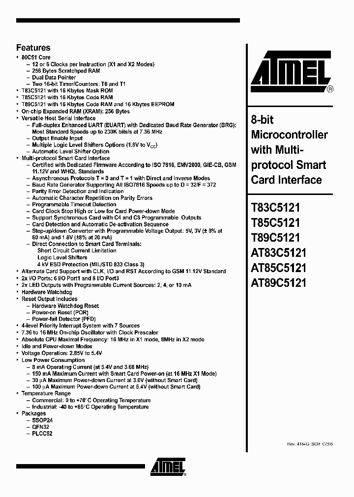 AT89C5121-ICRUL_801984.PDF Datasheet