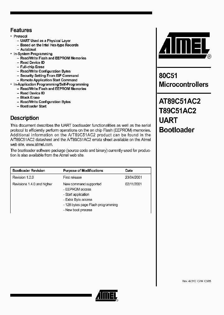 AT89C51AC205_759993.PDF Datasheet