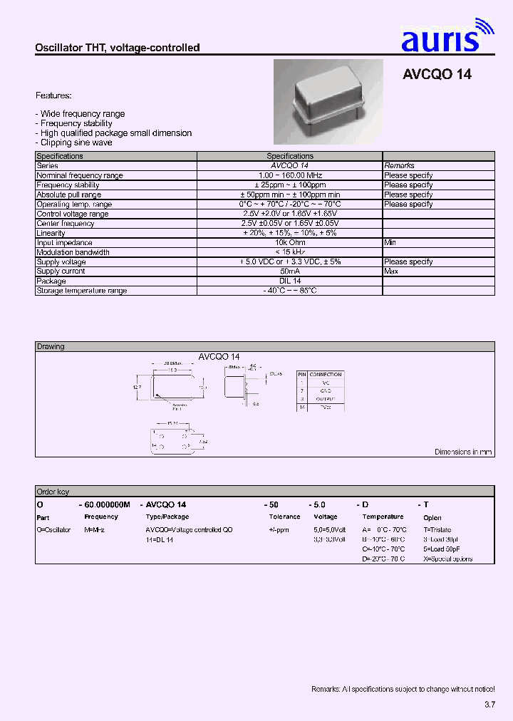AVCQO14_610940.PDF Datasheet