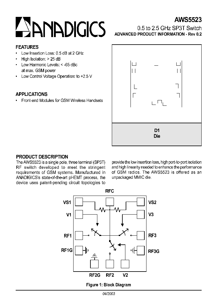 AWS5523D1_645950.PDF Datasheet