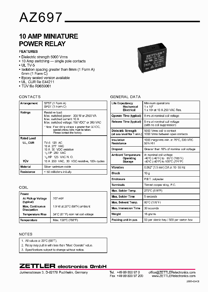 AZ697_650589.PDF Datasheet