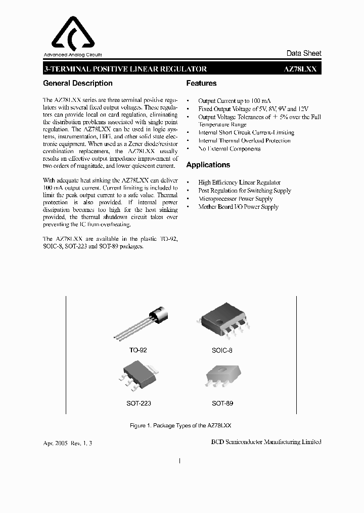 AZ78L05HTR-E1_747437.PDF Datasheet