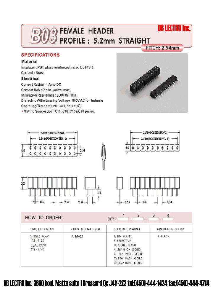 B03150AA1_626738.PDF Datasheet