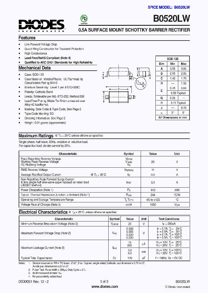 B0520LW1_733067.PDF Datasheet
