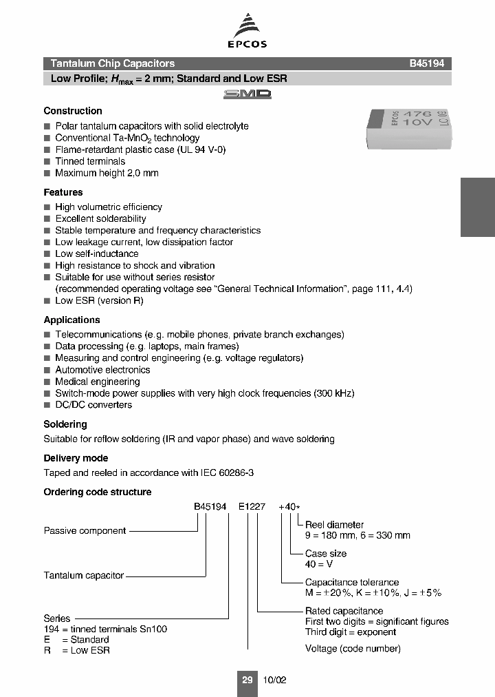 B45194R1227M409_742777.PDF Datasheet
