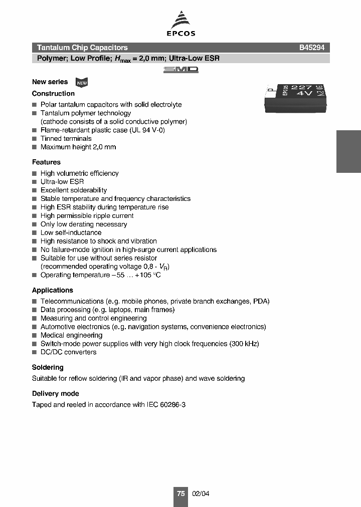 B45294RR9227M419_697427.PDF Datasheet