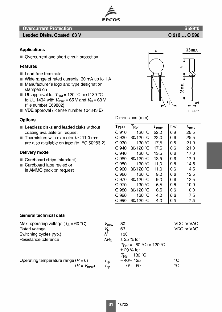 B59930C0080A070_740888.PDF Datasheet