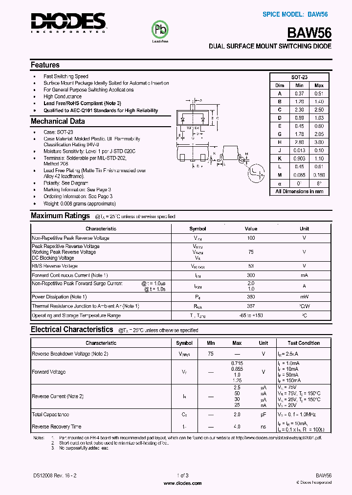 BAW56-7-F_734817.PDF Datasheet