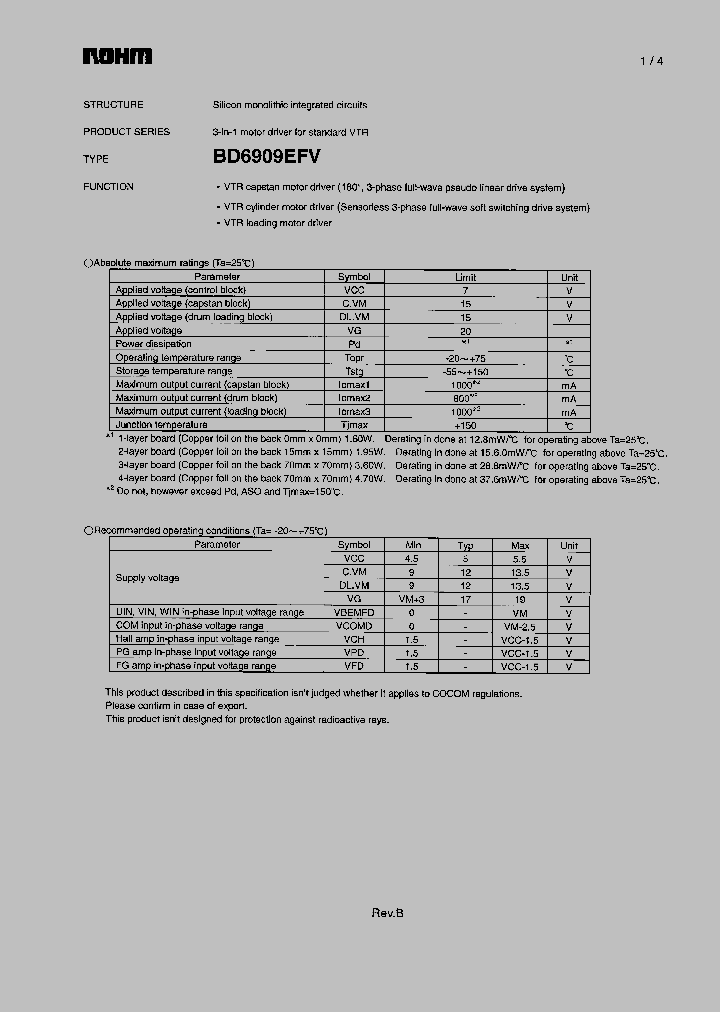BD6909EFV_561668.PDF Datasheet