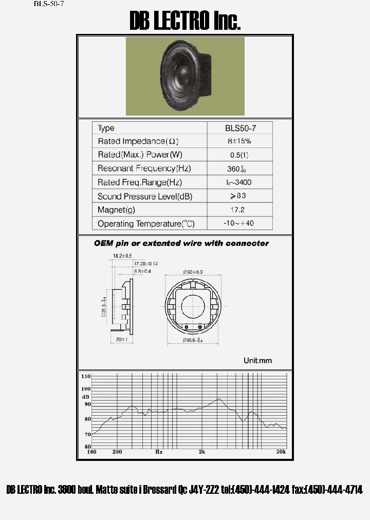 BLS50-7_612784.PDF Datasheet