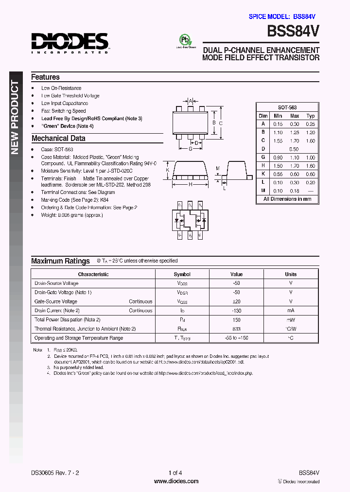 BSS84V_647473.PDF Datasheet