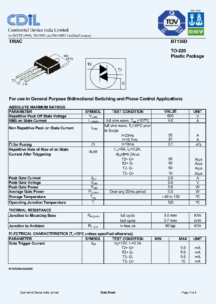 BT136D_634981.PDF Datasheet