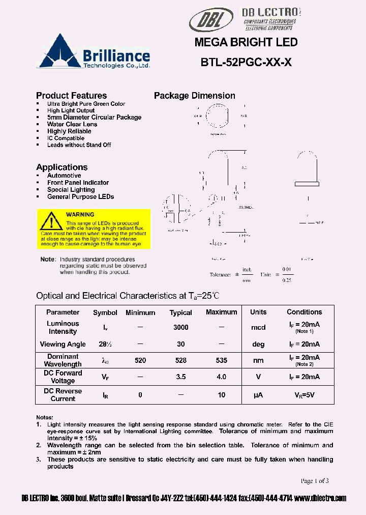 BTL-52PGC-G8-R_624767.PDF Datasheet