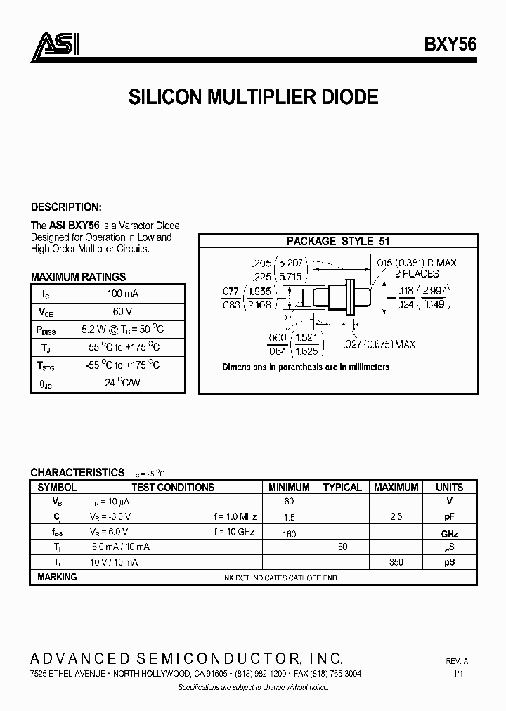 BXY56_649150.PDF Datasheet