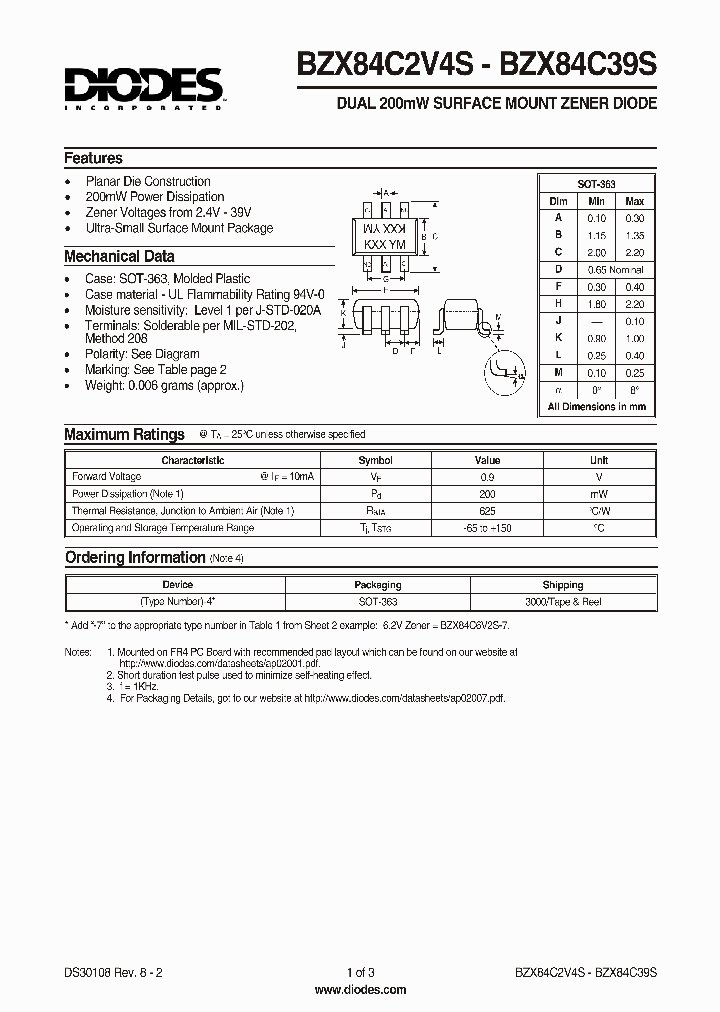 BZX84C39S_105840.PDF Datasheet