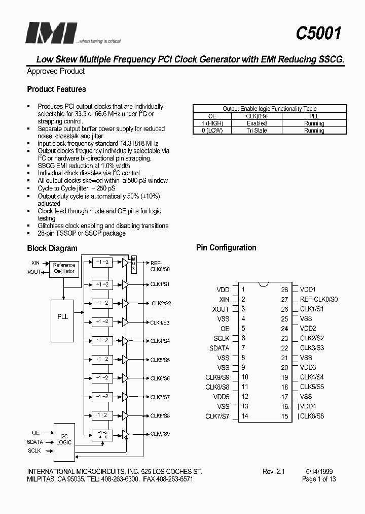 C5001_731253.PDF Datasheet