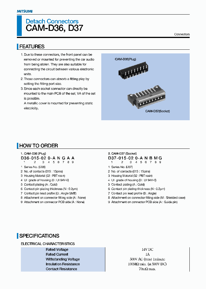 CAM-D37_746148.PDF Datasheet
