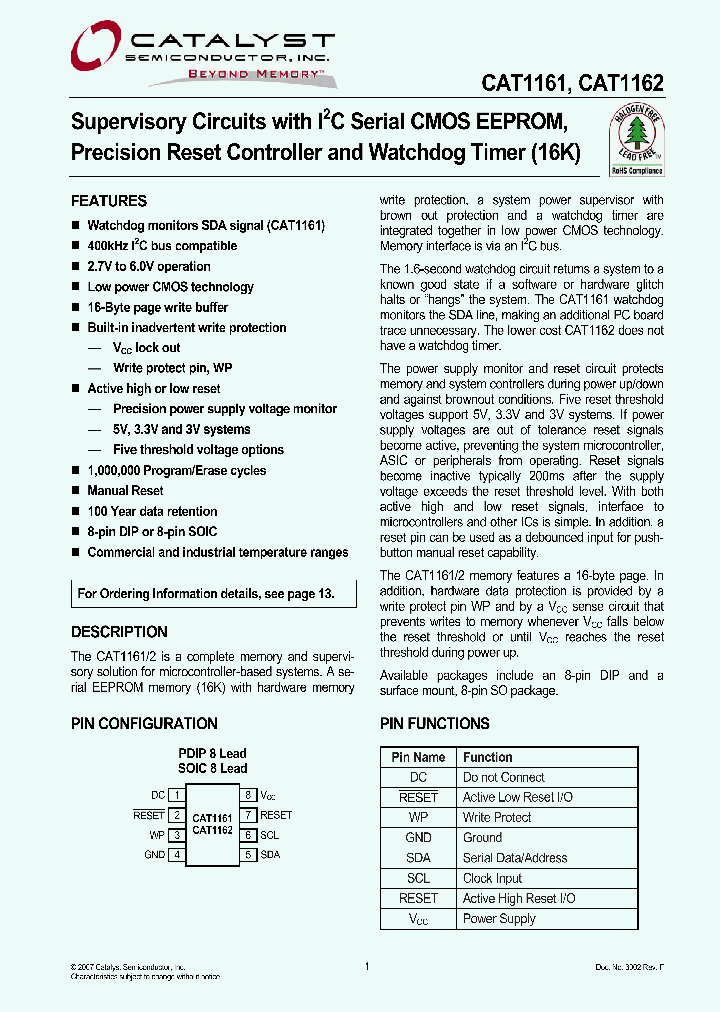 CAT1162LI-45-GT2_752967.PDF Datasheet